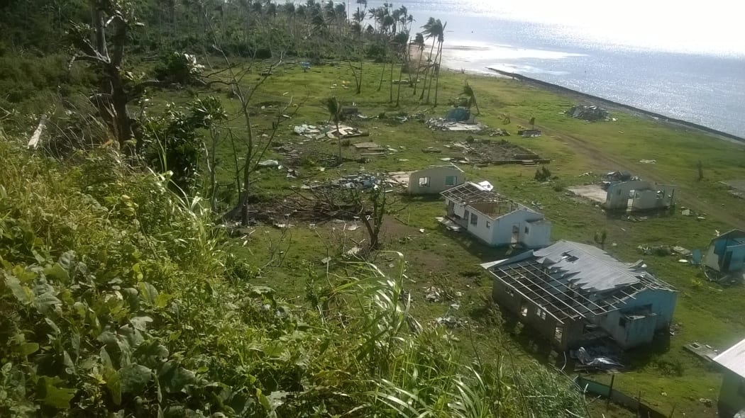 Nasau, on Fiji's Koro Island, was devastated by a huge storm surge and high winds from Cyclone Winston in February 2016.