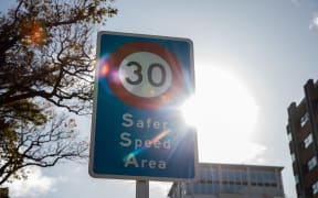Speed limit sign