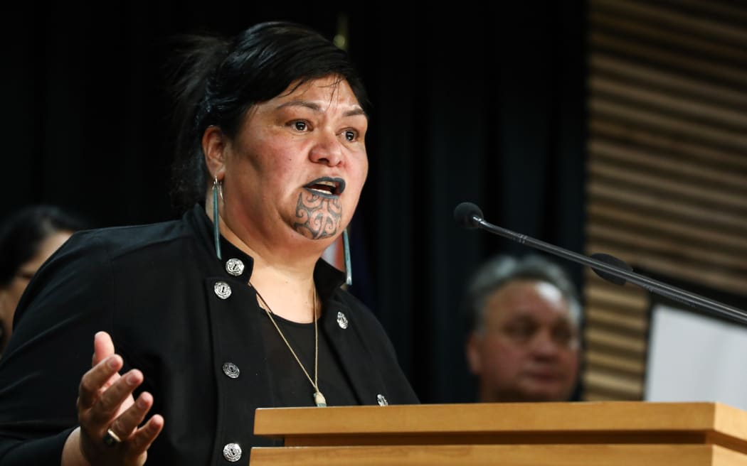 Labour MP Nanaia Mahuta, Minister of Foreign Affairs, and Local Government
