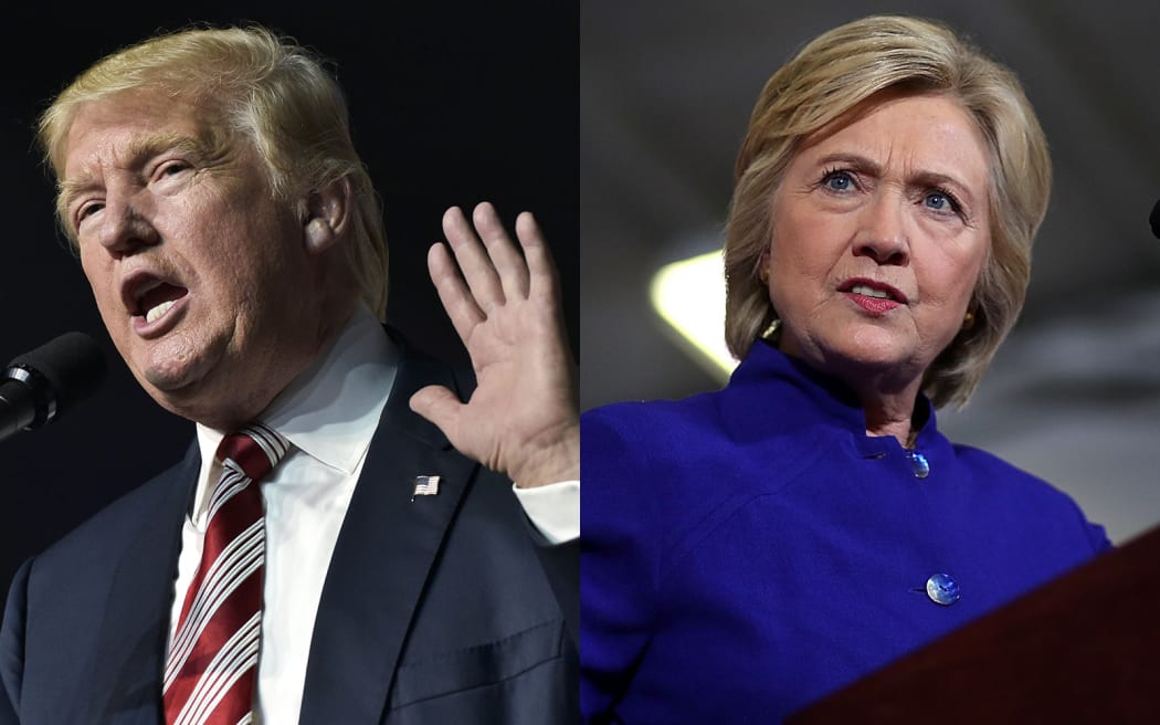 Donald Trump and Hillary Clinton