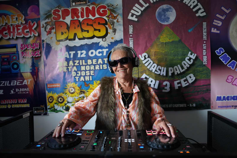 Molly Pardoe, aka DJ SuperGran