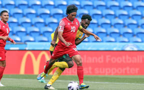 Tahiti captain Teaonui Tehau against Vanuatu November 2024