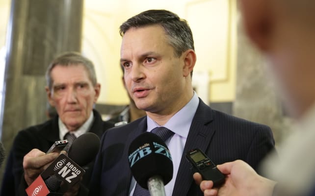 29062016 Photo RNZ / Rebekah Parsons-King. Green Party Co-leader James Shaw.