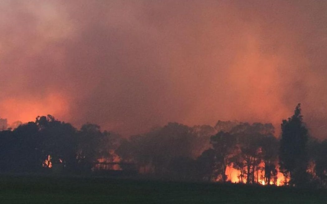 The Waroona bushfire as seen by volunteer firefighters..