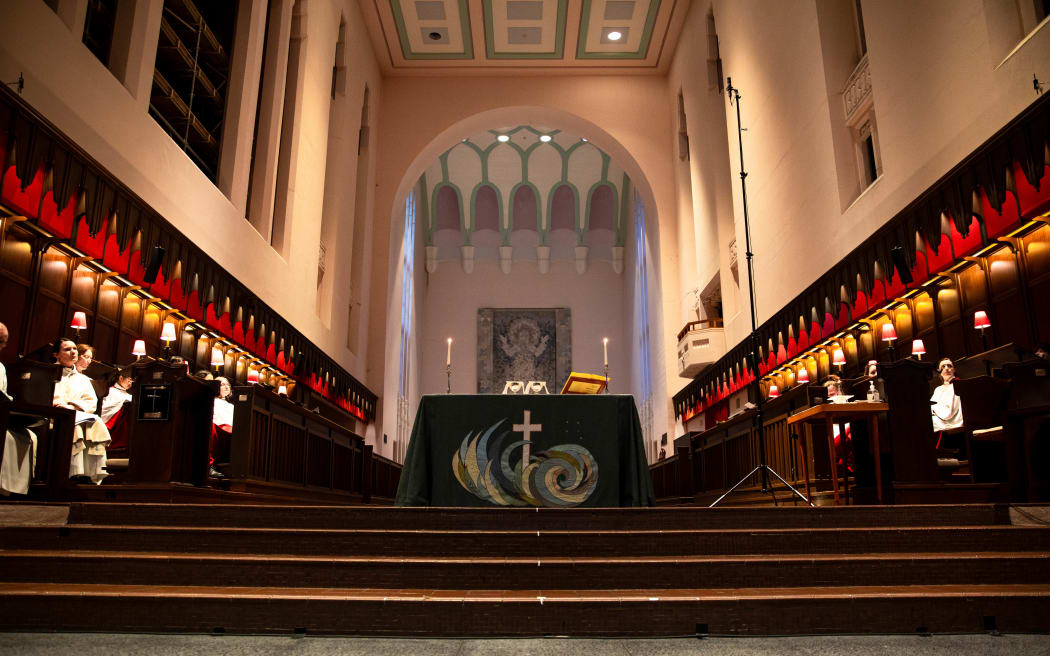 Easter Sunday Service at the Wellington Cathedral of St Paul