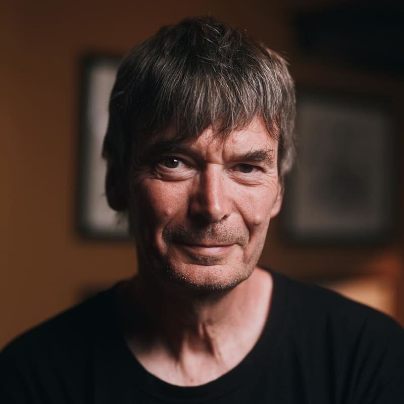 Best-selling Scottish crime writer Sir Ian Rankin is best known for his Inspector Rebus novels.