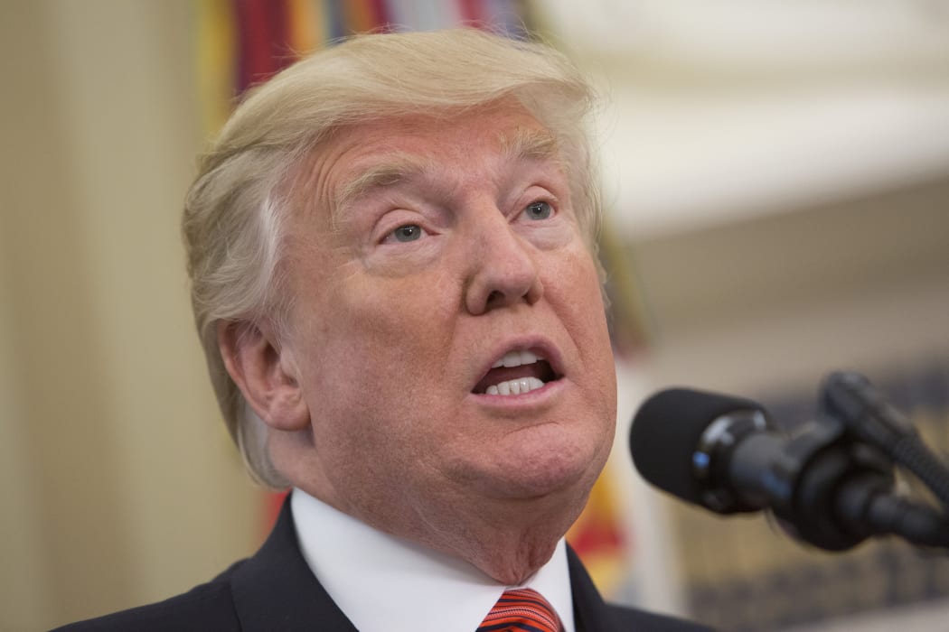 US President Donald Trump