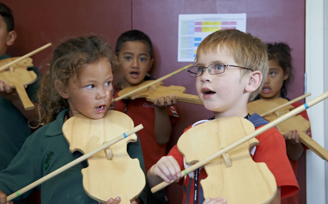 Te Rauhii students