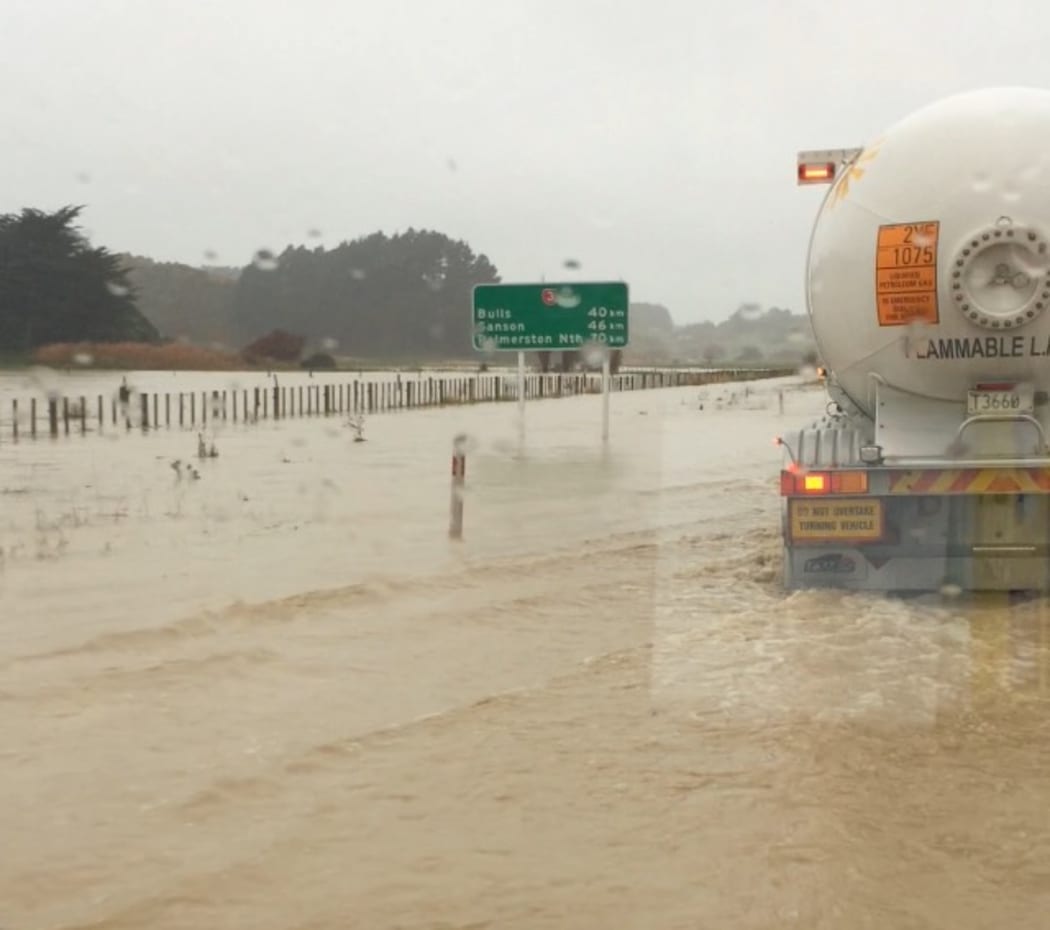 Roads throughout the region are affected.