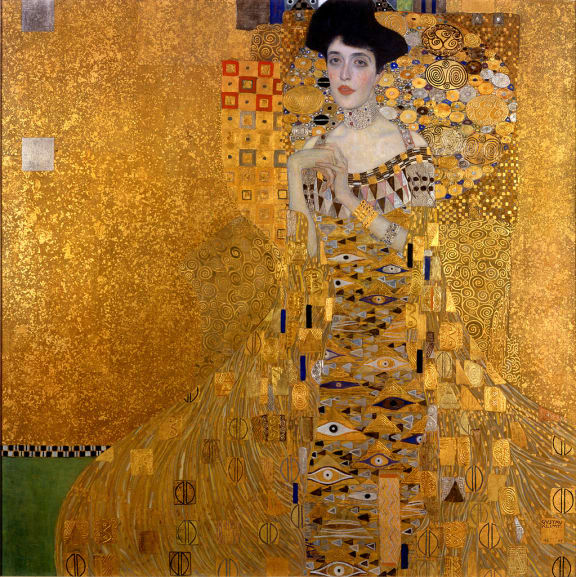 Portrait of Adele Bloch-Bauer, by Gustav Klimt