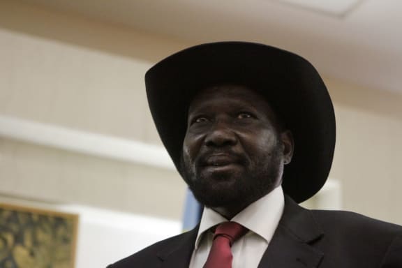 President Salva Kiir says he won't share power with rival Riek Machar.