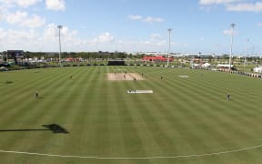 New Zealand play Sri Lanka in cricket in Florida.