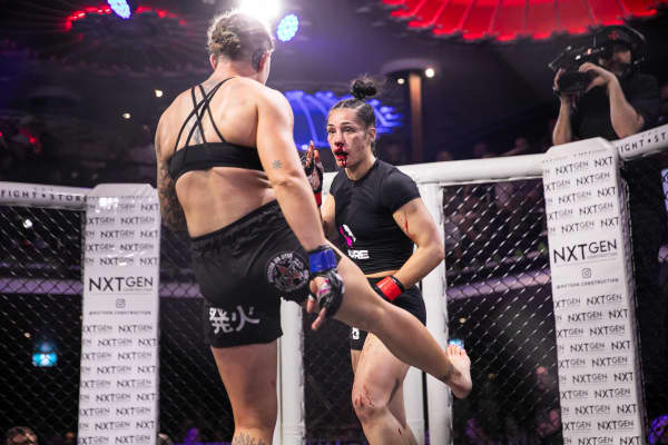 RNZ's Janay Harding, co-host of the Tahi podcast broke her nose in a 2023 MMA fight.