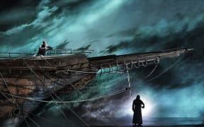 A scene from The Flying Dutchman at The Met
