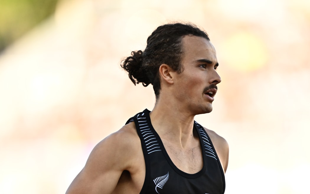 New Zealand middle-distance runner Sam Tanner.