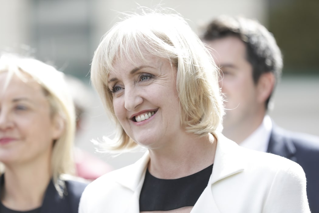 National MP Amy Adams announces she will stand for National Party leader.