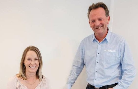 Ricky Bartlett and Donna Weston of Clear Head Drinks