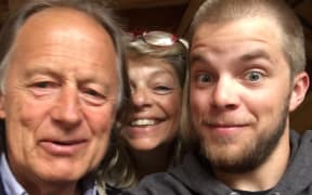 Sam Shoeller, wife Francine and son Jack