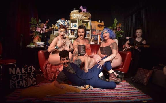 Naked Girls Reading with host Hugo Grrrl