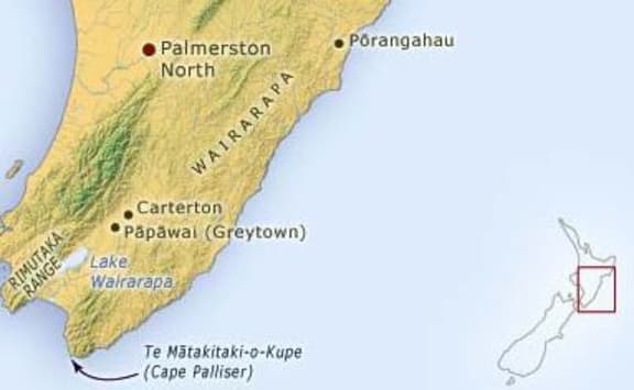 North Island map