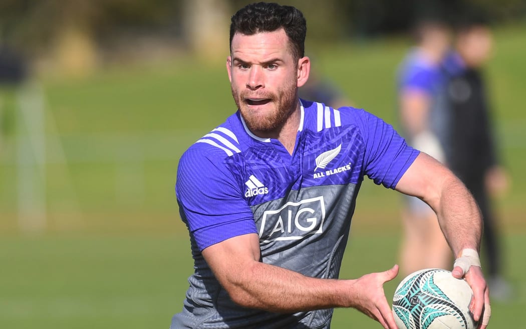 The All Blacks second-five Ryan Crotty.