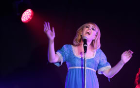 Colleen Davis as Dusty Springfield in Dust to Dusky.