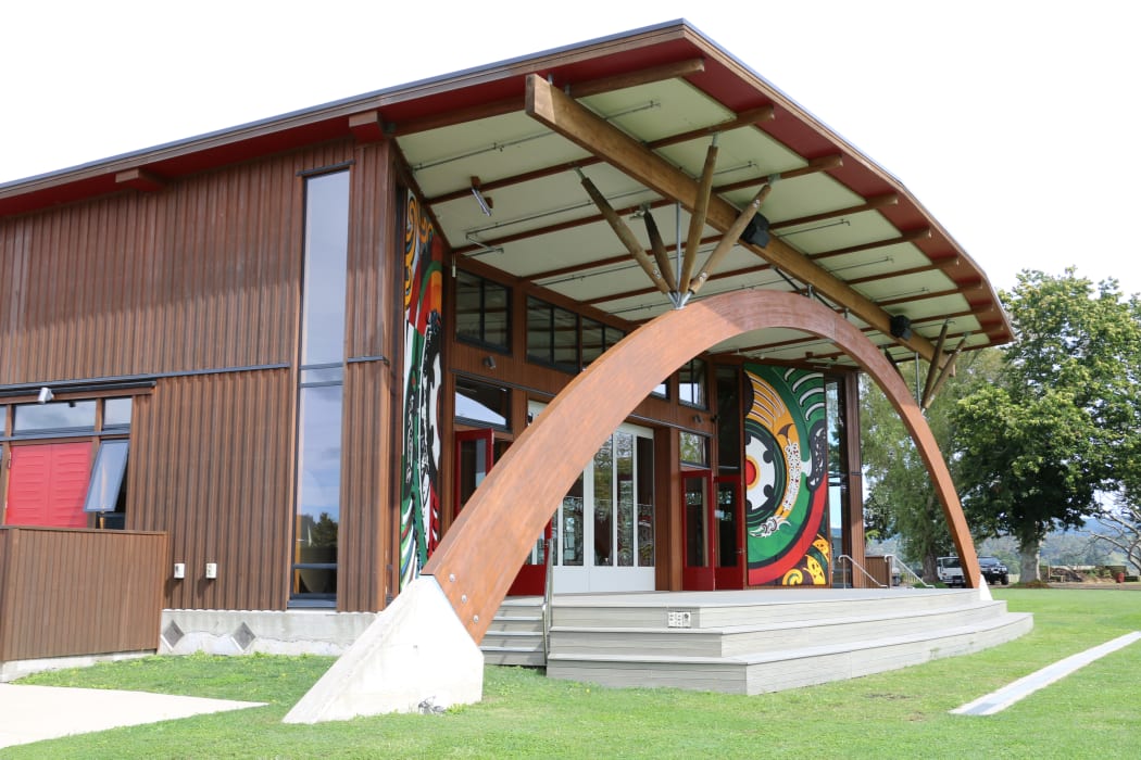 The 23 metre Waharoa is constructed from radiata pine.