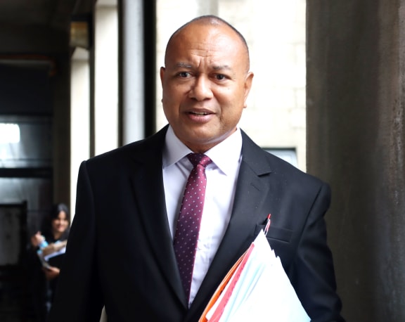 Acting Director of Public Prosecutions, Ratu David Toganivalu outside the Magistrates Court in Suva in July 2023.