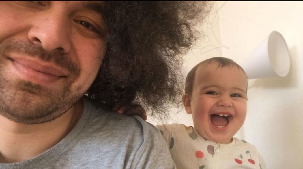 Tongan skier Kasete Naufahu Skeen became a dad during the Covid-19 pandemic.