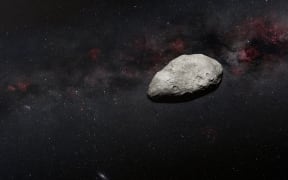 The asteroid passed within 175,000km of the Earth after flying past the Moon.