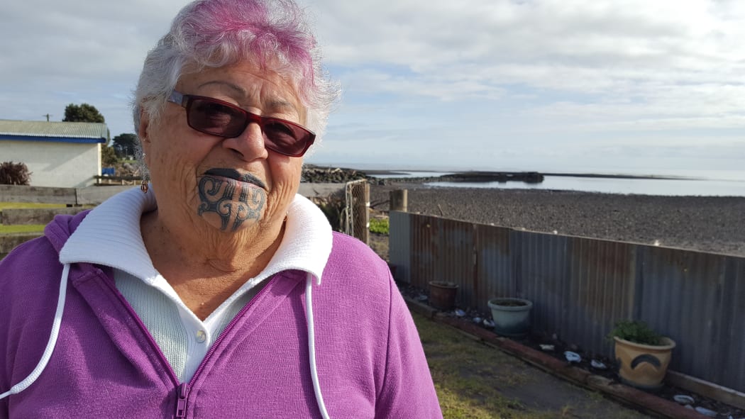 Waitokurangi Tito described heavy storms at East Beach in Waitara as "very scary", and said a new seawall was needed to guard against erosion.