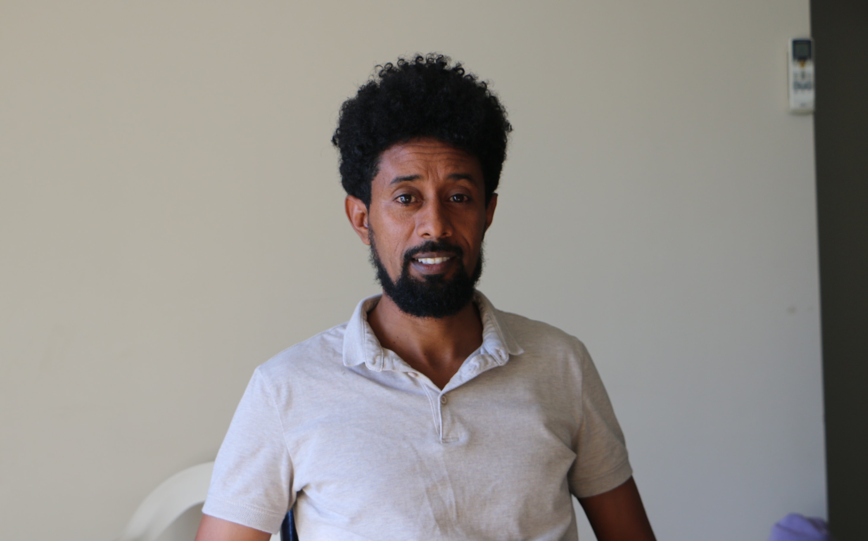 Gidawen, refugee from Erirea