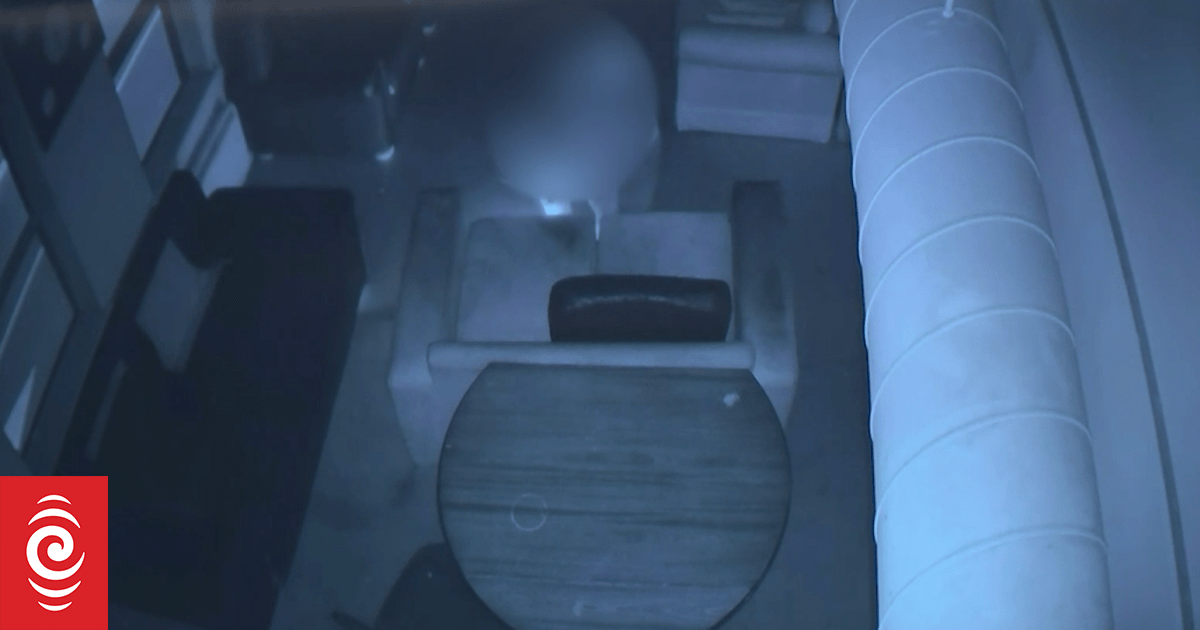 Footage shows Loafers Lodge accused setting couch on fire