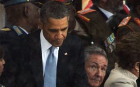 Barack Obama and Raul Castro