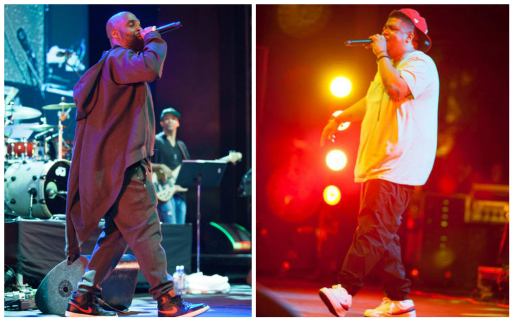 De La Soul performing live at WOMAD 2016.