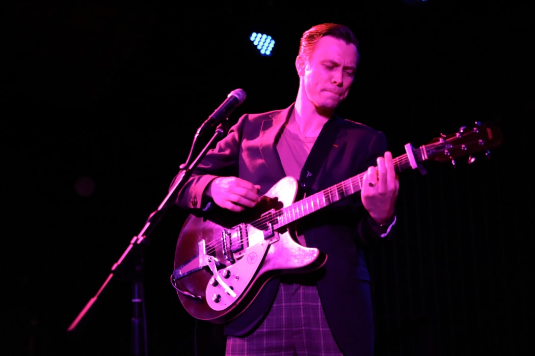 Anthony Tonnon performing as part of his Rail Lands tour