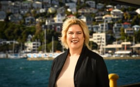 WELLINGTON, NEW ZEALAND - September 12: Portraits of Karnie Karmelita at Clyde Quay Wharf September 12, 2021 in Wellington, New Zealand. (Photo by Mark Tantrum/ http://marktantrum.com)