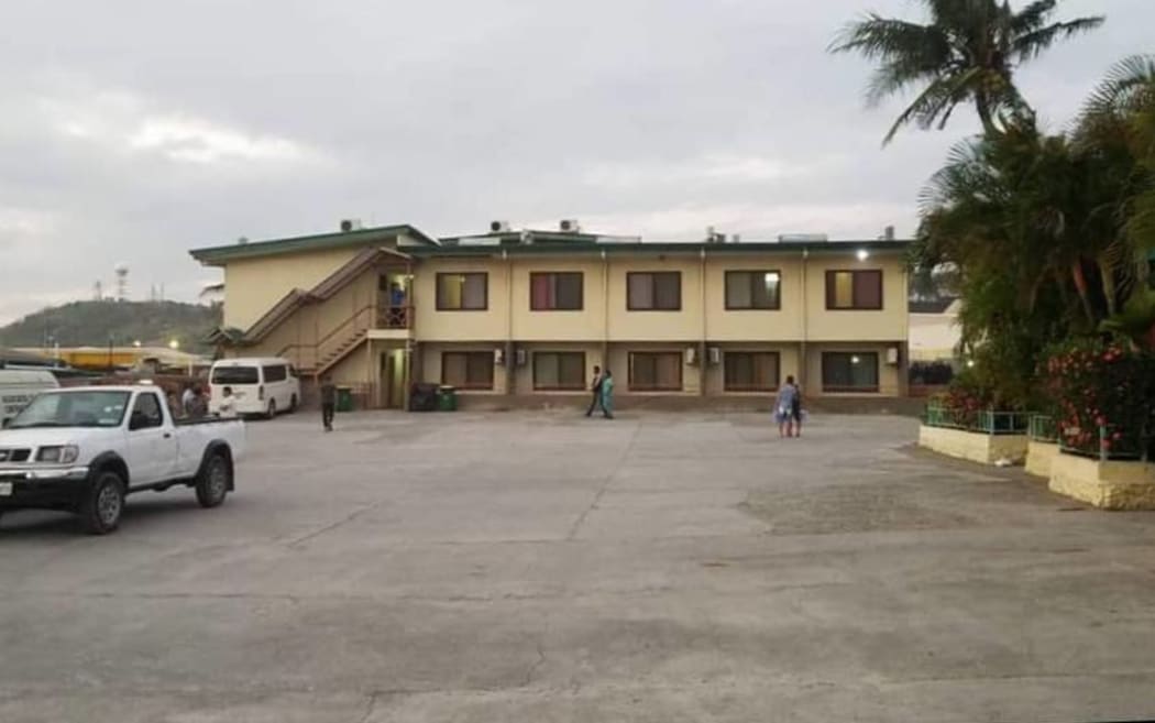 Granville hotel in Port Moresby.