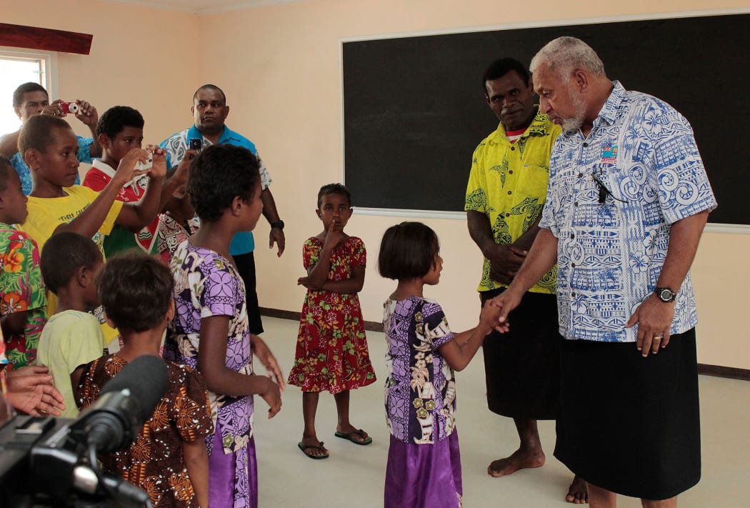 Fiji PM Frank Bainimarama