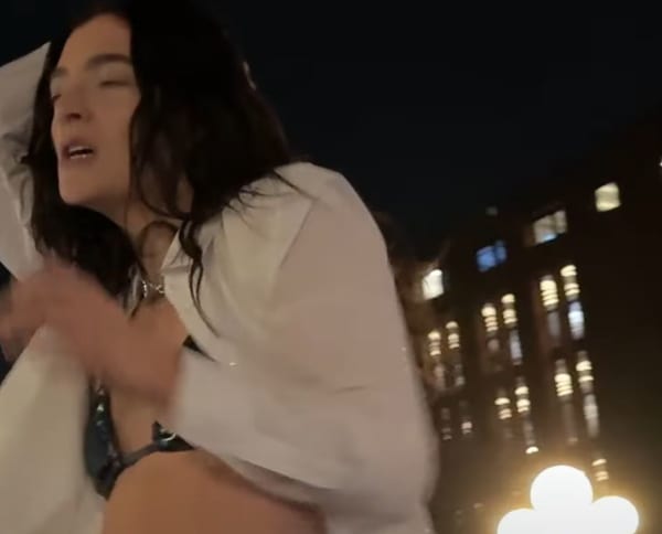 Lorde in the music video for 'What Was That'