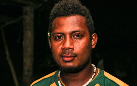 Kevin Ketoi, a resident of April Valley, Solomon Islands.