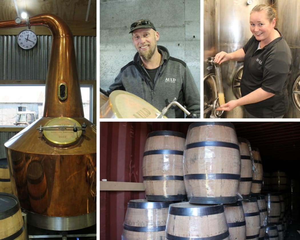Auld Farm Distillery Collage