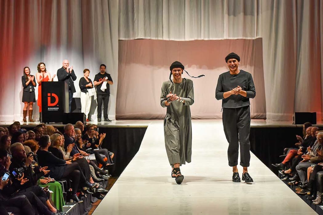 Steve Hall (right), winner of 2015 iD International Emerging Designer Award.