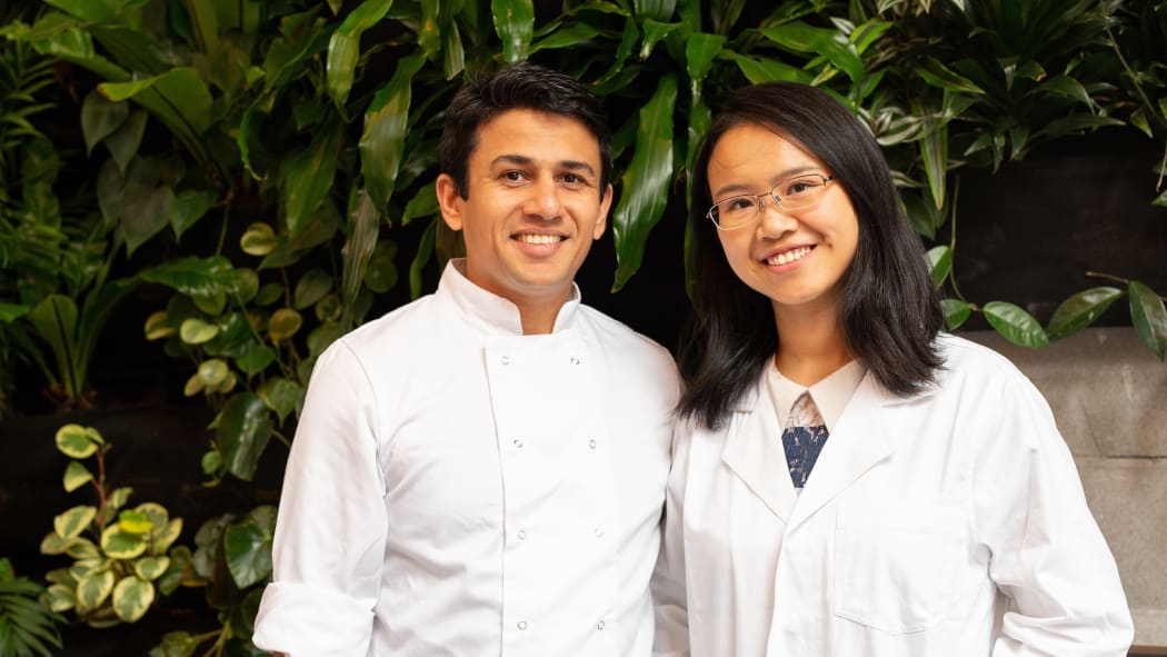 Pritesh and Trang Kajaria