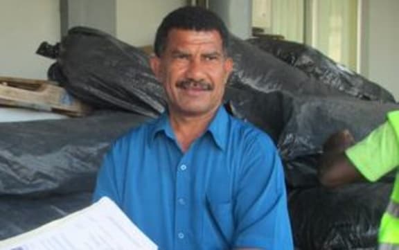 Vanuatu NDMO director Shadrack Welegtabit