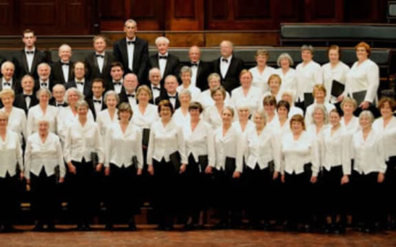 City Choir Dunedin with conductor David Burchell