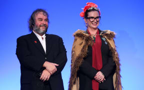 Sir Peter Jackson and Fiona Pardington
