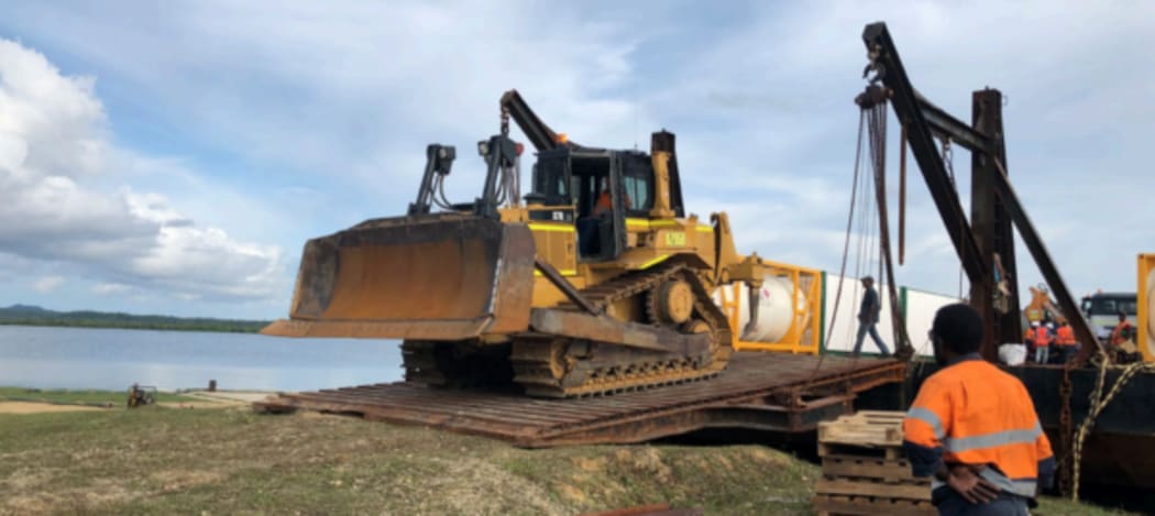 Construction has started at the Woodlark gold project.
