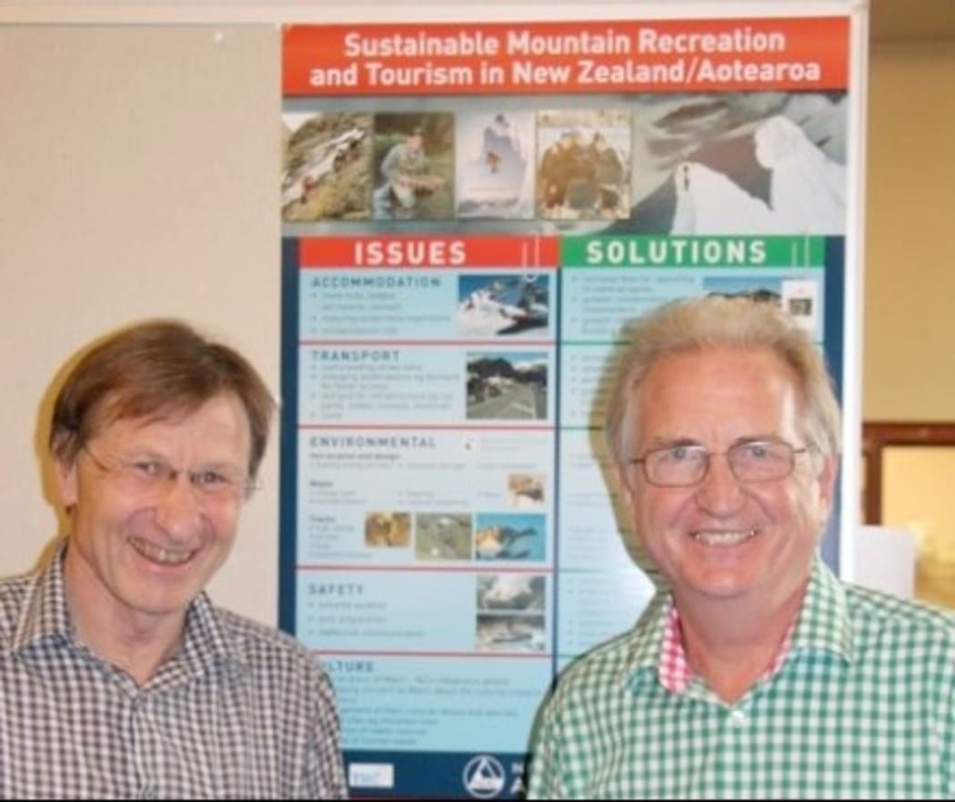 John Cocks (left) and Dave Bamford