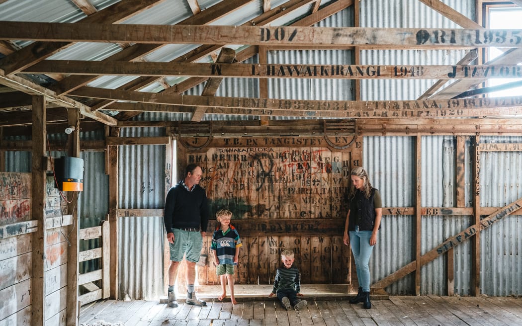 Ro and Ed Palmer, along with their sons Selby and Harry, are just the latest of the Palmer family to call the sheep and beef station home.